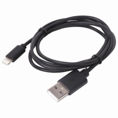 Кабель USB2.0 – Lightning, 1 м, SONNEN, медь, для передачи данных и зарядки, черный, 513116 Кабель USB2.0 – Lightning, 1 м, SONNEN, медь, для передачи данных и зарядки, черный, 513116 - фото 3