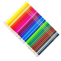 Карандаши цветные KOH-I-NOOR "LION", 36 цветов, шестигранные, 2,8 мм, натуральное дерево, 3555036034KS - фото 2