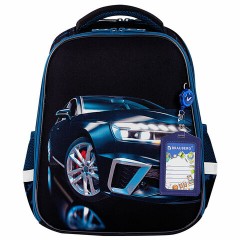 Ранец BRAUBERG FIT, 2 отделения, "Super car", 38х27х14 см, 272024 Ранец BRAUBERG FIT, 2 отделения, "Super car", 38х27х14 см, 272024 - фото 2