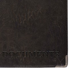 Обложка для автодокументов, 128х92 мм, ПВХ под кожу, конгревное тиснение, цвет ассорти, А5-12 - фото 7