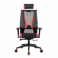 Кресло компьютерное МЕТТА "ErgoLife" 10 B2-170D, 2D-подголовник, экокожа/сетка, черное/красное Кресло компьютерное МЕТТА "ErgoLife" 10 B2-170D, 2D-подголовник, экокожа/сетка, черное/красное - фото 5
