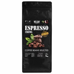 Кофе в зернах WELDAY (ВЭЛДЭЙ) "ESPRESSO Crema" 1 кг, 623439, УТ000015180 Кофе в зернах WELDAY (ВЭЛДЭЙ) "ESPRESSO Crema" 1 кг, 623439, УТ000015180 - фото 2