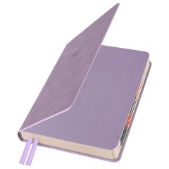 Ежедневник датированный 2026 B6 125х173 мм, GALANT "Vivid", под кожу, сиреневый, 117412 - фото 3