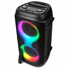 Колонка портативная SVEN PS-800, 100 Вт, TWS, Bluetooth, FM, USB, microSD, LED-дисплей, черная, SV-021511 - фото 3