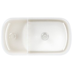 Диспенсер/дозатор DUET для мыла и моющего средства + губка, БЕЛЫЙ, 11х20х12 см, LAIMA HOME, 700043 - фото 7