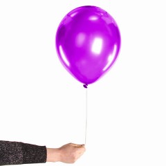 Шары воздушные ЗОЛОТАЯ СКАЗКА, 10" (25 см), КОМПЛЕКТ 50 штук, металлик, ассорти 10 цветов, пакет, 105002 - фото 3
