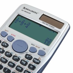 Калькулятор инженерный BRAUBERG SC-991ESP (165х84 мм), 417 функций, 10+2 разрядов, двойное питание, 271725 - фото 12