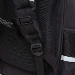 Ранец GRIZZLY анатомическая спинка, c брелоком, для девочек, "NIGHT CAT", 36х28х20 см, RAz-286-1/1 Ранец GRIZZLY анатомическая спинка, c брелоком, для девочек, "NIGHT CAT", 36х28х20 см, RAz-286-1/1 - фото 5