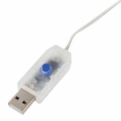 Электрогирлянда-нить комнатная "Снежинки" 10 м, 80 LED, теплый белый, USB, ЗОЛОТАЯ СКАЗКА, 592204 Электрогирлянда-нить комнатная "Снежинки" 10 м, 80 LED, теплый белый, USB, ЗОЛОТАЯ СКАЗКА, 592204 - фото 5