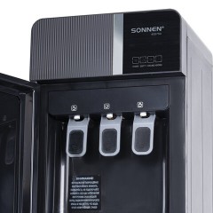 Кулер для воды SONNEN FSE-03BR, напольный, нагрев/охлаждение электронное, НИЖНЯЯ ЗАГРУЗКА, 3 крана, черный, 455754 Кулер для воды SONNEN FSE-03BR, напольный, нагрев/охлаждение электронное, НИЖНЯЯ ЗАГРУЗКА, 3 крана, черный, 455754 - фото 4