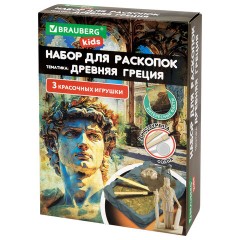 Набор для раскопок "Древняя Греция" 16х23 см, инструменты, BRAUBERG KIDS, 665941 - фото 9
