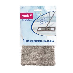 Насадка МОП плоская 38,8х9 см, из микрофибры, "Классик Limited Edition", YORK, 082270 - фото 2
