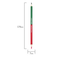 Карандаши цветные двусторонние BRAUBERG PREMIUM TWIN COLOUR, 12 штук, 24 цвета, шестигранные, грифель 3,3 мм, натуральное дерево, 181874 Карандаши цветные двусторонние BRAUBERG PREMIUM TWIN COLOUR, 12 штук, 24 цвета, шестигранные, грифель 3,3 мм, натуральное дерево, 181874 - фото 5