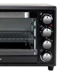 Мини-печь электрическая SONNEN EO-HL33, 1800 Вт, 33 л, 3 режима нагрева, таймер, механическое управление, черная, 458305 - фото 4