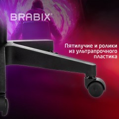 Кресло компьютерное BRABIX "Shooter GM-123", 2 подушки, экокожа, черное/красное, 533190 Кресло компьютерное BRABIX "Shooter GM-123", 2 подушки, экокожа, черное/красное, 533190 - фото 16