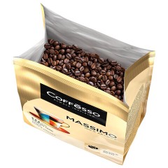 Кофе в зернах COFFESSO "Massimo" 100% арабика, 1 кг, 102488 Кофе в зернах COFFESSO "Massimo" 100% арабика, 1 кг, 102488 - фото 2