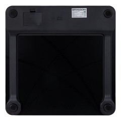 Весы напольные диагностические BRASSON (БРАССОН) FS-33D, 30x30 см, до 180 кг, 15 параметров, стекло, черные, 458447 - фото 4