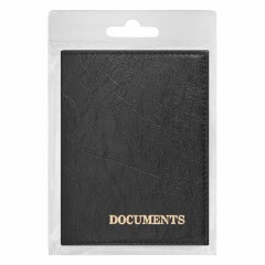 Обложка для автодокументов STAFF "Profit", экокожа, "DOCUMENTS", черная, 237181 Обложка для автодокументов STAFF "Profit", экокожа, "DOCUMENTS", черная, 237181 - фото 5