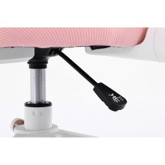Кресло детское с подставкой для ног BRABIX KIDS "MG-215", сетка/ткань TW, розовое, 533311 - фото 9