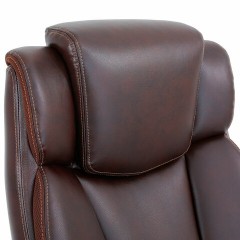 Кресло BRABIX PREMIUM "Phantom EX-553", рециклированная кожа, регулируемый подголовник, коричневое, 532941 - фото 9