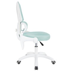 Кресло детское с поясничной поддержкой BRABIX KIDS "MG-225", сетка/ткань TW, голубое, 533317 - фото 8