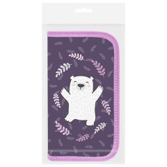 Пенал ПИФАГОР, 2 отделения, ламинированный картон, 19х11 см, "Happy bear", 272246 Пенал ПИФАГОР, 2 отделения, ламинированный картон, 19х11 см, "Happy bear", 272246 - фото 7
