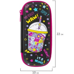 Пенал BRAUBERG, 1 отделение, 1 откидная планка, EVA, 22х10х5 см, "Pop style", 271552 Пенал BRAUBERG, 1 отделение, 1 откидная планка, EVA, 22х10х5 см, "Pop style", 271552 - фото 7