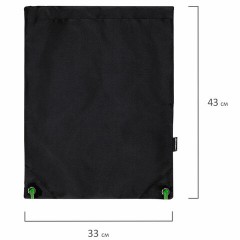 Мешок для обуви BRAUBERG плотный, карман на молнии, подкладка, 43х33 см, "Neon Green", 271625 Мешок для обуви BRAUBERG плотный, карман на молнии, подкладка, 43х33 см, "Neon Green", 271625 - фото 7
