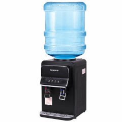 Кулер для воды SONNEN TSE-02WB, настольный, НАГРЕВ/ОХЛАЖДЕНИЕ ЭЛЕКТРОННОЕ, 2 крана, черный, 456174 Кулер для воды SONNEN TSE-02WB, настольный, НАГРЕВ/ОХЛАЖДЕНИЕ ЭЛЕКТРОННОЕ, 2 крана, черный, 456174 - фото 3