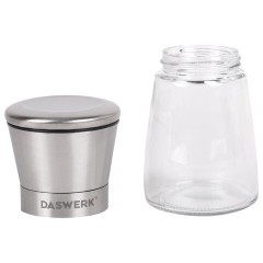 Мельница для специй, НАБОР 2 штуки, механические, нержавеющая сталь, DASWERK (ДАСВЕРК), 456628 - фото 9