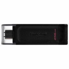 Флеш-диск 256 GB KINGSTON DataTraveler 70, разъем Type-C 3.2, черный, DT70/256GB Флеш-диск 256 GB KINGSTON DataTraveler 70, разъем Type-C 3.2, черный, DT70/256GB - фото 2