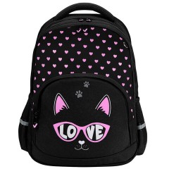 Рюкзак BRAUBERG SOFT, 2 отделения, 3 кармана, "Cool cat", СВЕТЯЩИЙСЯ, 40х31х15 см, 273118 Рюкзак BRAUBERG SOFT, 2 отделения, 3 кармана, "Cool cat", СВЕТЯЩИЙСЯ, 40х31х15 см, 273118 - фото 2