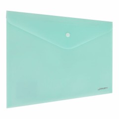 Папка-конверт с кнопкой А4, КОМПЛЕКТ 8 шт., пастельные цвета ассорти, BRAUBERG "PASTEL", 0,18 мм, 272865 Папка-конверт с кнопкой А4, КОМПЛЕКТ 8 шт., пастельные цвета ассорти, BRAUBERG "PASTEL", 0,18 мм, 272865 - фото 3