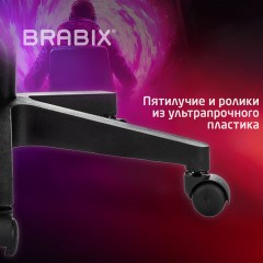Кресло компьютерное BRABIX "Shooter GM-123", 2 подушки, экокожа, черное/белое, 533191 Кресло компьютерное BRABIX "Shooter GM-123", 2 подушки, экокожа, черное/белое, 533191 - фото 16