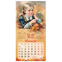 Календарь настенный перекидной 2026 г., BRAUBERG, 12 листов, 28,5х28,5 см, "Советские открытки", 116933 - фото 12