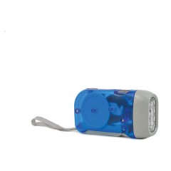 Динамо-фонарь аккумуляторный СТАРТ 3хLED, заряд от движения рычагом, LDE 701-B1, 12251 - фото 3