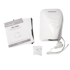 Сушилка для рук SONNEN HD-988, 850 Вт, пластиковый корпус, белая, 604189 Сушилка для рук SONNEN HD-988, 850 Вт, пластиковый корпус, белая, 604189 - фото 5