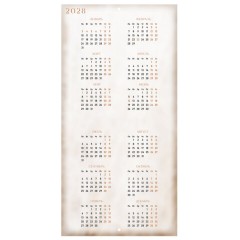 Календарь настенный перекидной 2027 г., BRAUBERG, 12 листов, 28,5х57 см, "Бохо", 118429 - фото 16