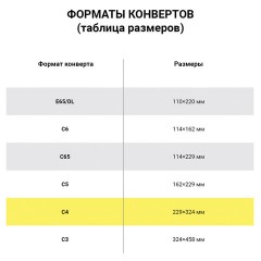 Конверты С4 (229х324 мм), клей, 90 г/м2, КОМПЛЕКТ 50 шт., внутренняя запечатка, STAFF, 116571 Конверты С4 (229х324 мм), клей, 90 г/м2, КОМПЛЕКТ 50 шт., внутренняя запечатка, STAFF, 116571 - фото 7