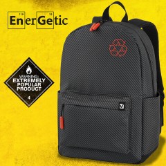 Рюкзак BRAUBERG ENERGETIC универсальный, эргономичный, "Recycle", черный\серый, 43х30х16 см, 270796 Рюкзак BRAUBERG ENERGETIC универсальный, эргономичный, "Recycle", черный\серый, 43х30х16 см, 270796 - фото 18