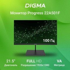 Монитор DIGMA Progress 22A501F 21.5" (54.6 см)/1920x1080/16:9/VA/5ms/250cd/HDMI/DP/VGA/черный, DM22VB01 - фото 13