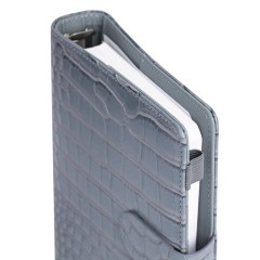 Ежедневник-органайзер недатированный B6 150x190 мм BRAUBERG "Comodo", под кожу, 160 л., серый, 116207 - фото 4