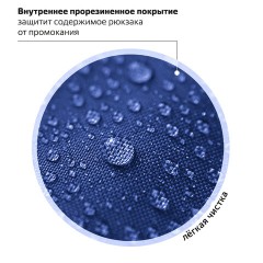 Рюкзак ПИФАГОР SCHOOL, 1 отделение, 3 кармана, "Goal", 38x28х14 см, 271411 Рюкзак ПИФАГОР SCHOOL, 1 отделение, 3 кармана, "Goal", 38x28х14 см, 271411 - фото 12
