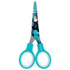 Ножницы 130 мм, мятные, с цветной печатью "Аниме", BRAUBERG ANIME, 238956 - фото 2