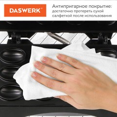 Электровафельница-орешница антипригарная, 6 орешков, 750 Вт, DASWERK, WM-8, 455655 Электровафельница-орешница антипригарная, 6 орешков, 750 Вт, DASWERK, WM-8, 455655 - фото 8