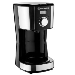 Кофеварка капельная BRAYER BR1122, 900 Вт, объем 1,5 л, черная - фото 5