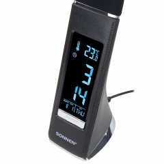 Настольная лампа-светильник SONNEN SM-01B на подставке, LCD-экран, СВЕТОДИОДНАЯ, 5 Вт, черный, 238232 - фото 9
