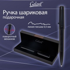 Ручка подарочная шариковая GALANT "Botta", корпус черный, детали черные, узел 0,7 мм, линия письма 0,5 мм, синяя, 144166 Ручка подарочная шариковая GALANT "Botta", корпус черный, детали черные, узел 0,7 мм, линия письма 0,5 мм, синяя, 144166 - фото 14