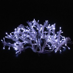 Электрогирлянда-занавес комнатная "Штора" 3х2 м, 144 LED, холодный белый свет, 220 V, ЗОЛОТАЯ СКАЗКА, 591351 Электрогирлянда-занавес комнатная "Штора" 3х2 м, 144 LED, холодный белый свет, 220 V, ЗОЛОТАЯ СКАЗКА, 591351 - фото 3