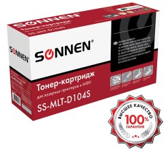 Картридж лазерный SONNEN (SS-MLT-D104S) для SAMSUNG ML-1660/1665 и другие, ВЫСШЕЕ КАЧЕСТВО, ресурс 1500 стр., 362914 Картридж лазерный SONNEN (SS-MLT-D104S) для SAMSUNG ML-1660/1665 и другие, ВЫСШЕЕ КАЧЕСТВО, ресурс 1500 стр., 362914 - фото 2